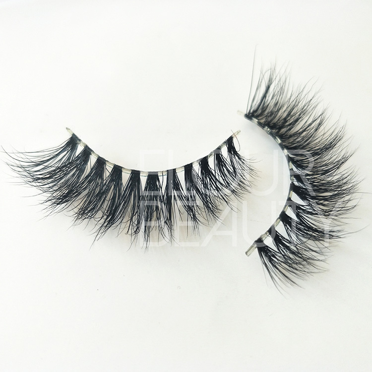 Naked band 3d mink lashes private label hot selling ED17